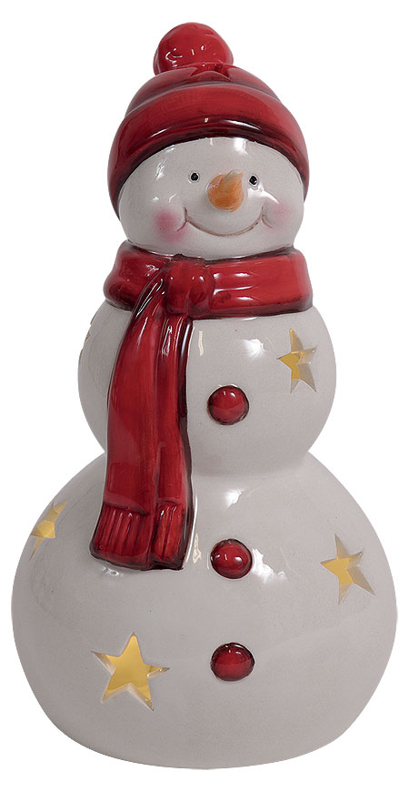 Tealight holder snowman William
