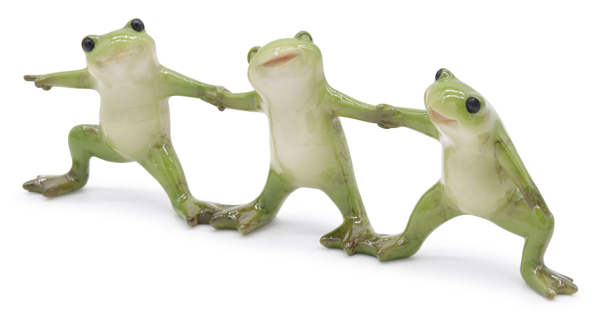 Three frogs, 