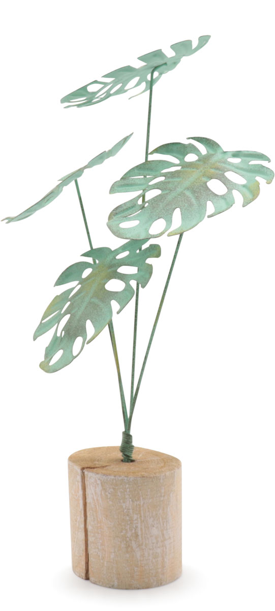 Metal fern leaves, 