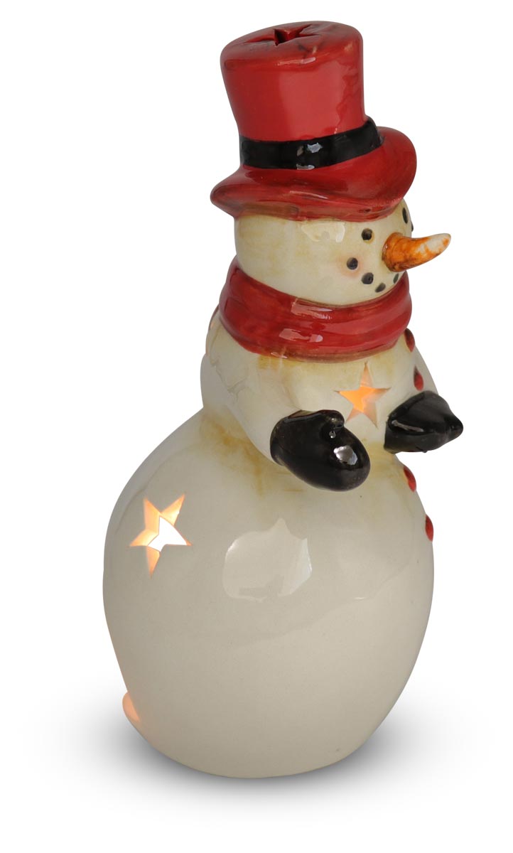 Tealight holder snowman "Alex", 