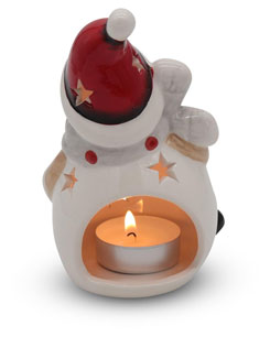 Tealight holder snowman "Chris"