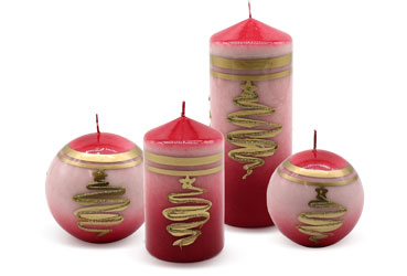 Kerzenserie «Ornament»